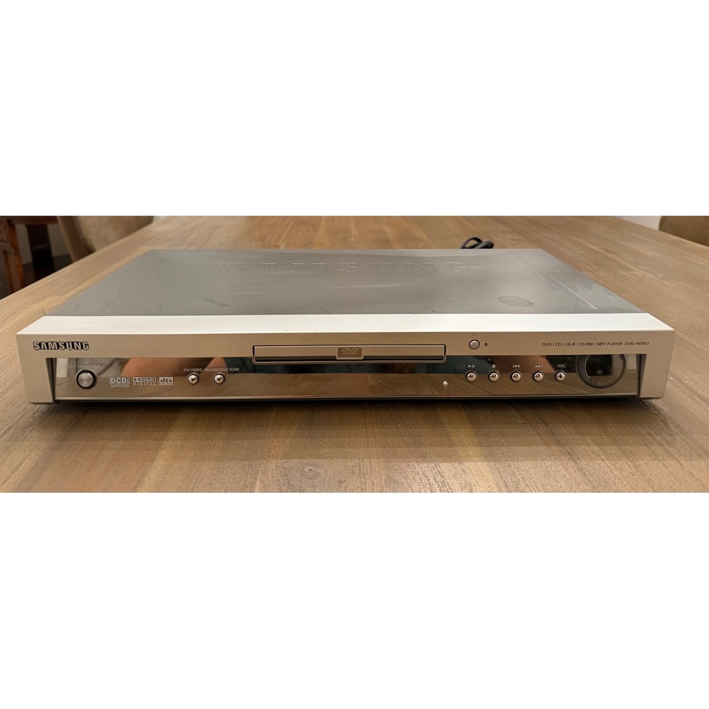 Samsung DVD-HD931 DVD Player Silver DVI Progressive Scan Faroudja‎ DCDi MP3 CD